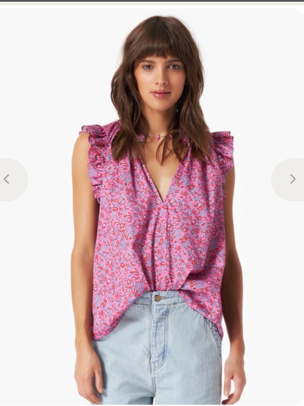 XIRENA
BEX TOP - PINK FLORAL